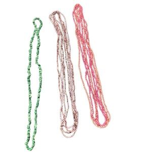 Elegant Multicolor Beaded Necklace Set